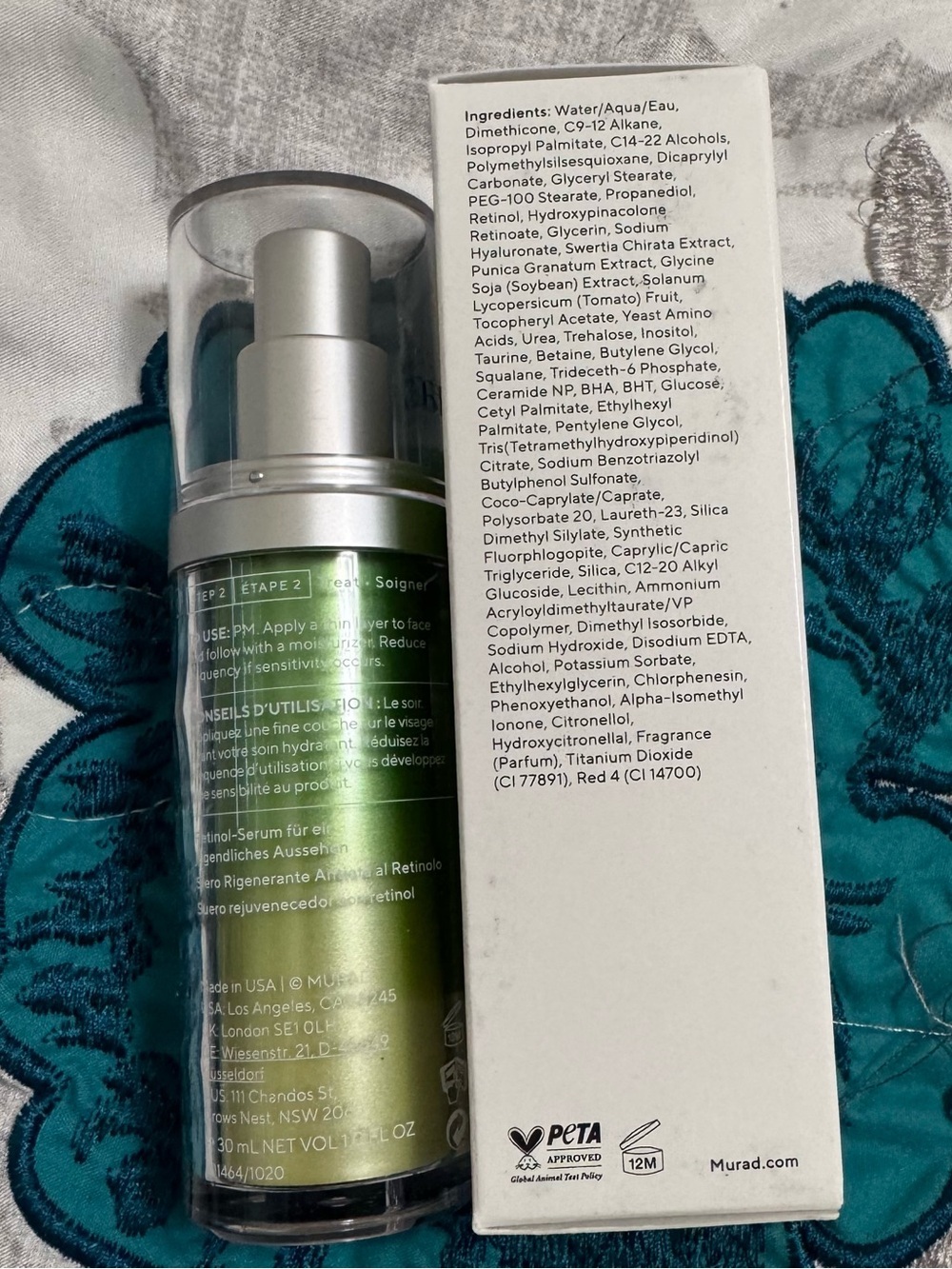Murad Resurgence Retinol Youth Renewal Serum 92% results - Picture 4 of 10